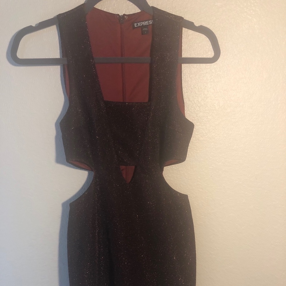 Express cut-out dress